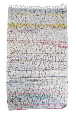 back of oulli rugs item OR115