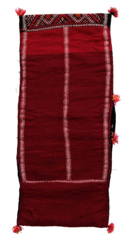 back of oulli rugs item OC105